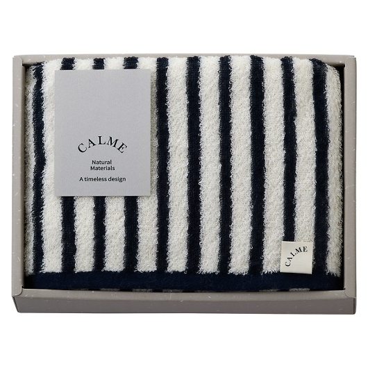 CALME Bamboo �t�F�C�X�^�I�� �l�C�r�[ CM2515 NV/BR �摜1