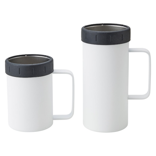 DAY CAN �ۗ�500&350ml�ʃz���_�[�Z�b�g �z���C�g DC-5005A/B �摜1