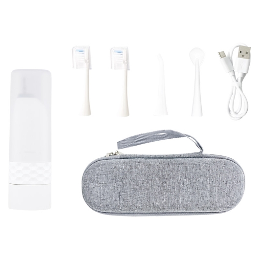 �G�O�[���b�N�X �p�[�t�F�N�g�_�u���P�A 2in1�t���X&�u���V �R���p�N�g MAG-XY10-WH �摜2