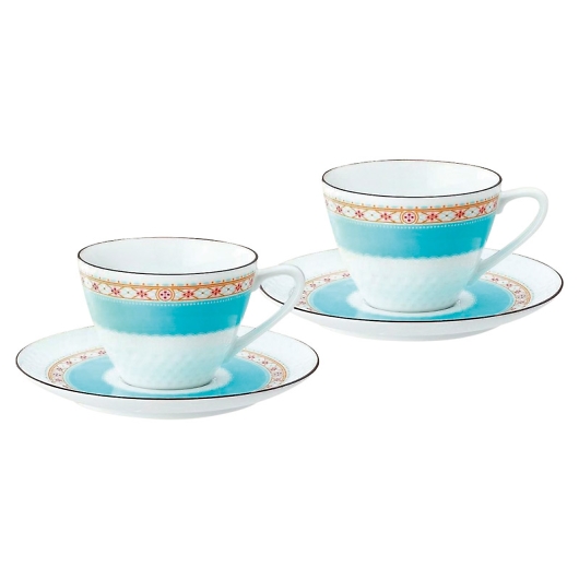 �m���^�P �n�~���O�u���[ �e�B�[��R�[�q�[�q�M�y�A�Z�b�g 1645L/P94589 �摜1