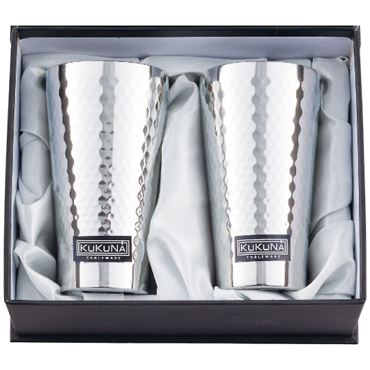 �N�N�i �X�e�����X�^���u���[350ml2�q�Z�b�g(�~���[��Ɩڎd�グ) KKN-MT350W �摜1