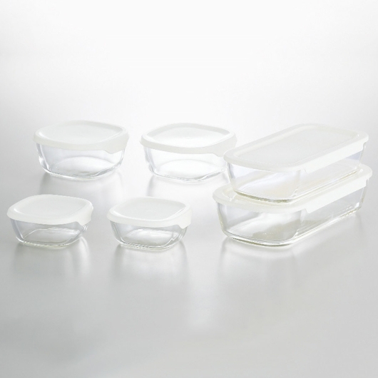 �n���I �ϔM�K���X���ۑ��e��6�_�Z�b�g KSTL-5004-OW �摜1