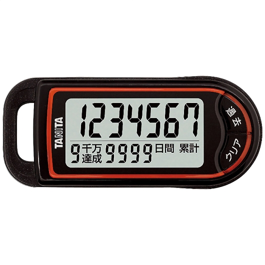 �^�j�^ 3D�Z���T�[���ڕ����v �����v(�u���b�N) FB-732BK �摜1