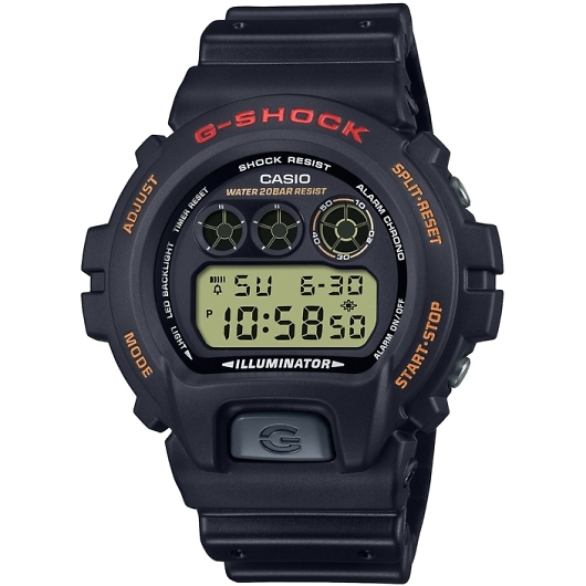 �J�V�I G-SHOCK �����Y �u���b�N DW-6900UB-9JF �摜1
