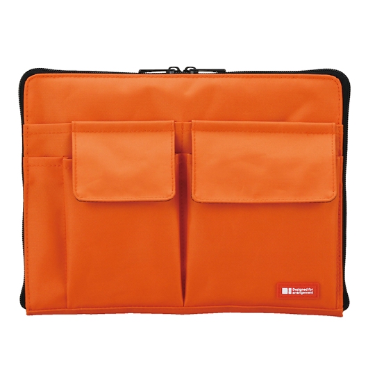 �o�b�O�C���o�b�OA5 �I�����W A7553-4 �摜1