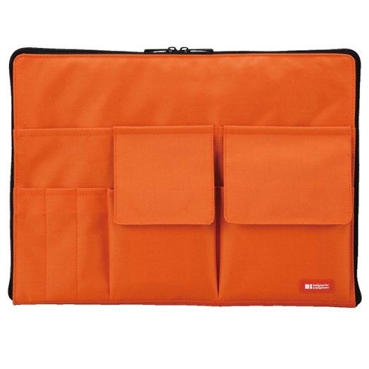 �o�b�O�C���o�b�OA4 �I�����W A7554-4 �摜1