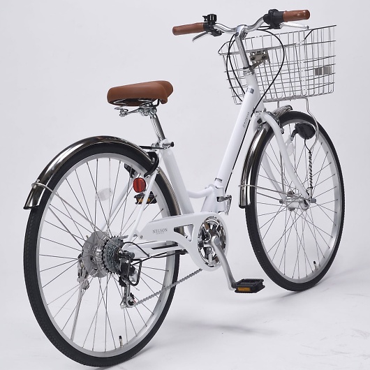 My Pallas �}�C�p���X MC-550-W �I�[�g���C�g �܏�V�e�B�T�C�N�� 26�C���` 6�i�ϑ� �܏􎩓]�� �z���C�g �摜3