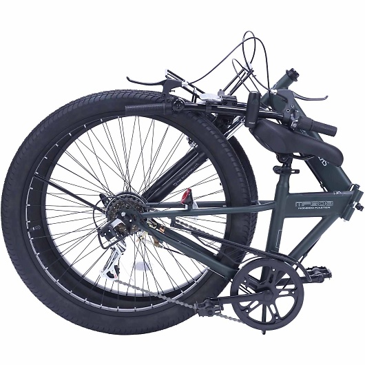 My Pallas �}�C�p���X MF-608-GR MONDEO MASTER �Z�~�t�@�b�g�o�C�N 26�C���` F�T�X 6�i�ϑ� �܏􎩓]�� �~���^���[�O���[�� �摜2