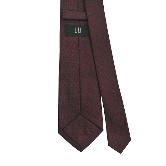 DUNHILL ダンヒル ネクタイ ワインレッド DU21FPTW1N6602R 画像3