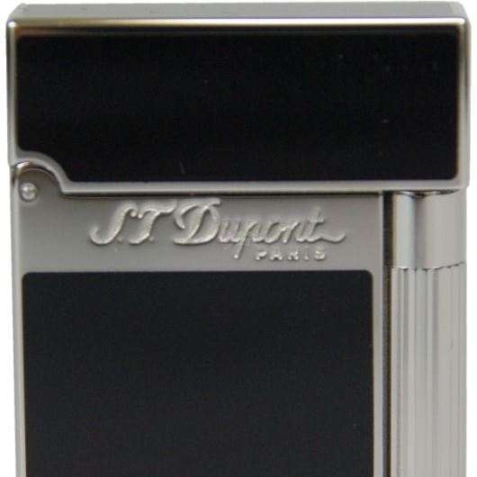 DUPONT デュポン ライン2 パラディウム 純正黒漆塗り シルバー×ブラック 16296 画像3