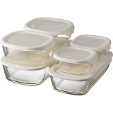 �n���I �X�^�b�L���O�ϔM�K���X�R���e�i6�Z�b�g KSTL-5004-OW