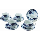 藍染ぶどうコーヒー5客セット 310403