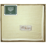 ニッケ ナチュラル ブランケット シルク毛布(毛羽部分) SILK940002
