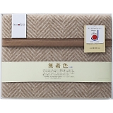 ディア・ジャパン 無着色キャメル混ウール毛布(毛羽部分) 524015S