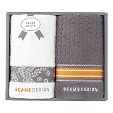 BEAMS DESIGN �`�F�b�J�[�o���_�i �t�F�C�X�^�I��2P �O���[ 51-3139200GY/NB