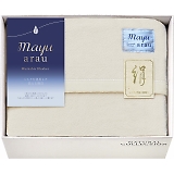 mayuあらう 洗えるシルク混毛布(毛羽部分) WAS46150