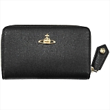 Vivienne Westwood BBAEGXgEbh SAFFIANO ziDꖳj 51080002-40153 BLACK 17AW BLACK